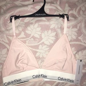 Calvin Klein bralette!